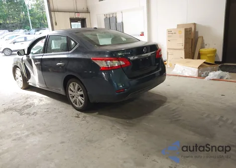 2013 Nissan Sentra Sl из США, поврежденный, VIN 3N1AB7AP9DL746168